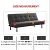 Solid Color Elastic Folding Sofa Bed Cover With Skirt Without Armrest Sofa Cover Seat Furniture Couch Cover for Living Room