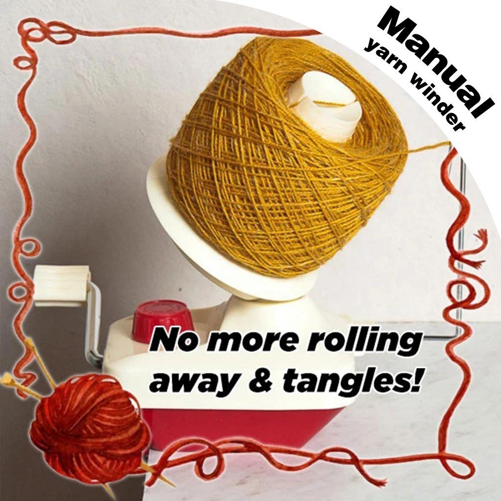 Ruční stroj na navíjení malého příze pro domácnost na navíjení a tkaní rámu deštníku