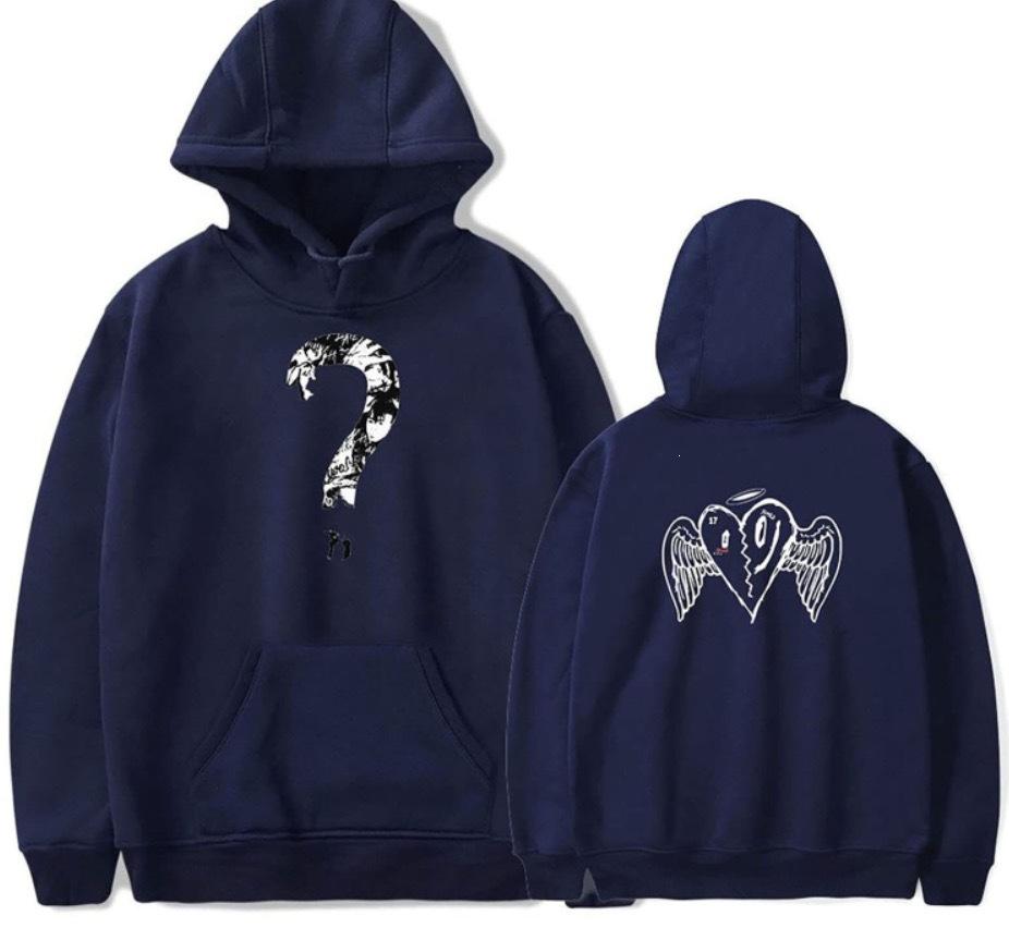 Trendy Rapper Fashion Fleece Hooded Long Sleeve Sweater Warm Jacket