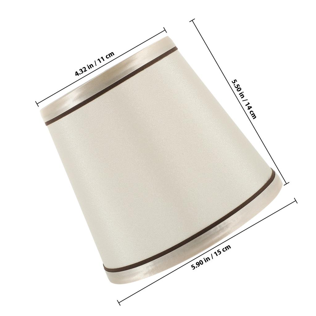 Replacement Cloth Lamp Shade Modern Decorative Lamp Accessory for Table Desk Floor Lampshade Fabric Light Cover Household Use