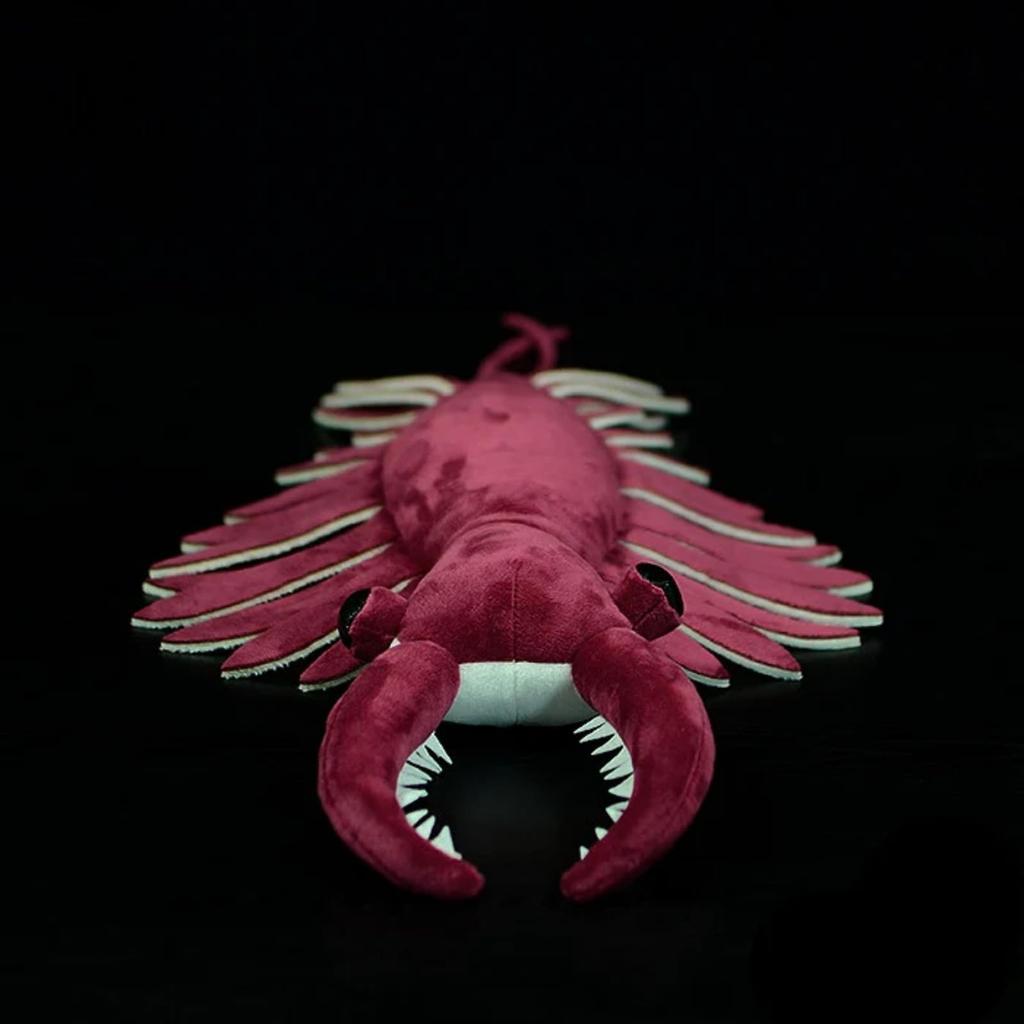 Lilizzhoumax Paleontologická série, Plyšová hračka Anomalocaris, Členovec, Plyšová hračka, Plyšová hračka kambrického zvířete, Hračka, Měkká, Hlubokomořská, Plyšová hračka, Vhodná