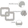 Fit For Ecovacs Winbot Mini Vacuum Cleaner Parts Replacement Accessories Mop Cloth Rag Window Cleaning Mop Pads Kit