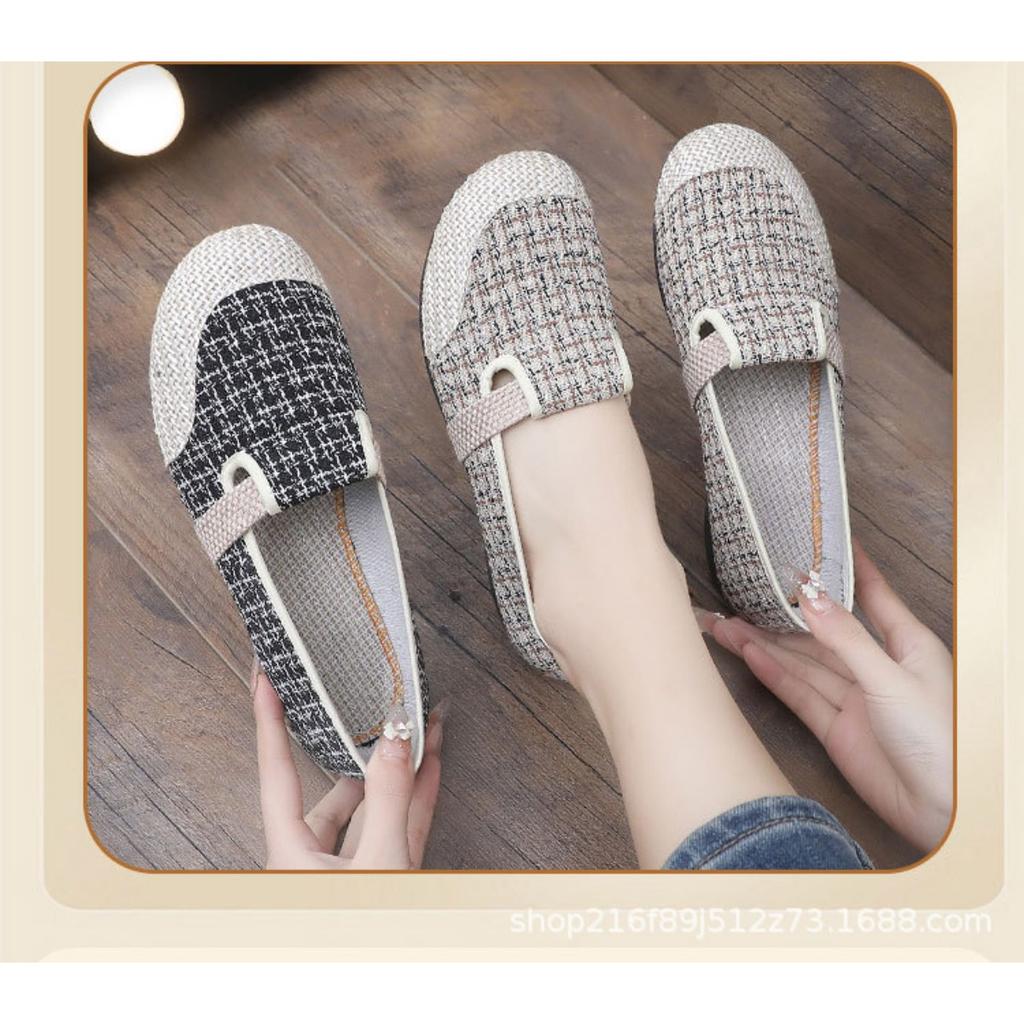 Ladies' Summer Casual Shoes, Fashionable, Non Slip, Breathable, Comfortable Soft Soled Women's Shoes