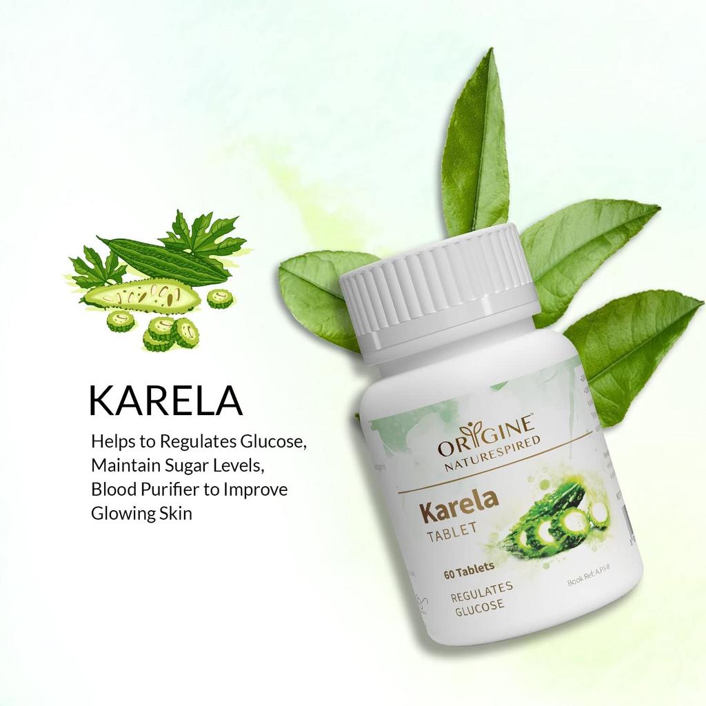 Wellness Ierburi Pure Karela 60 Tablete Pachet de 2 Wellness Metabolic Îngrijirea Pielii Imunitate Detoxifiere Supliment Extract Natural
