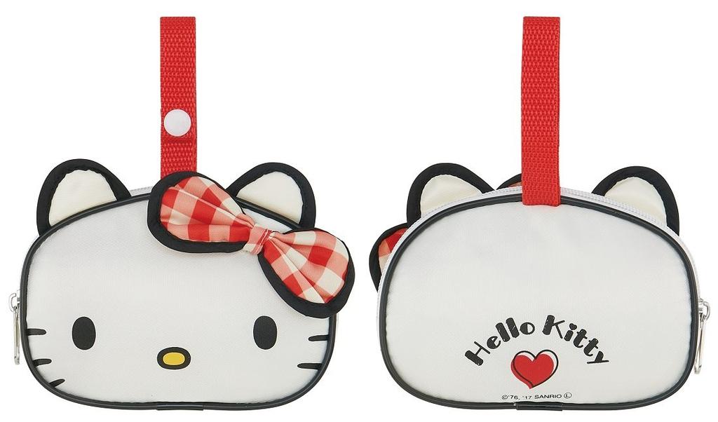 Skater Eco Hello Kitty'li Alışveriş Çantası ve 420mm G x 320mm Y x 180mm KBS42P Çanta, Çanta, Sanrio, D,