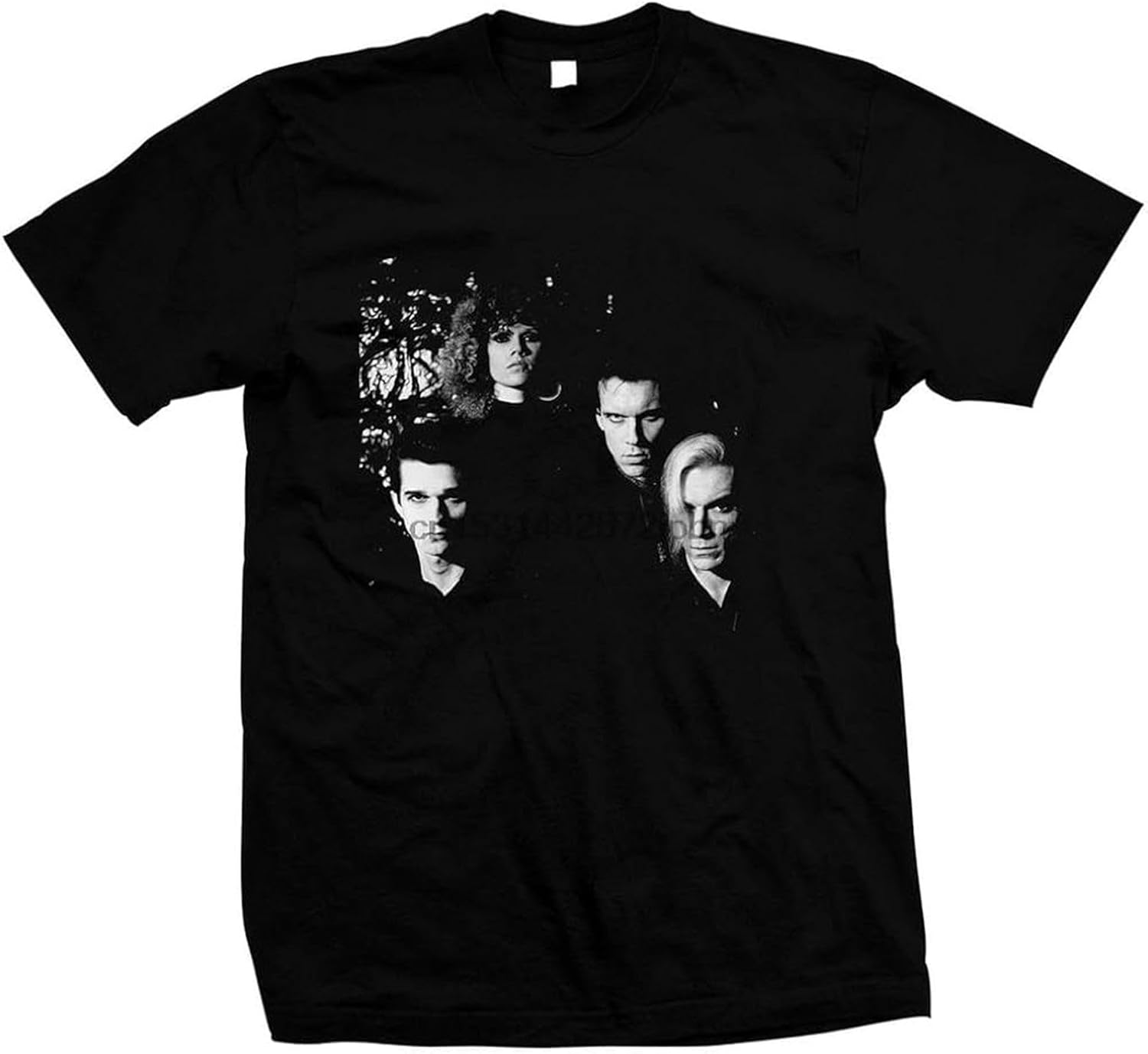 Men s Cramps The Band Photo II Pre Shrunk Hand Screened t Shirt Men s T Shirt Fashion Casual Cool Teehirts XS чёрный