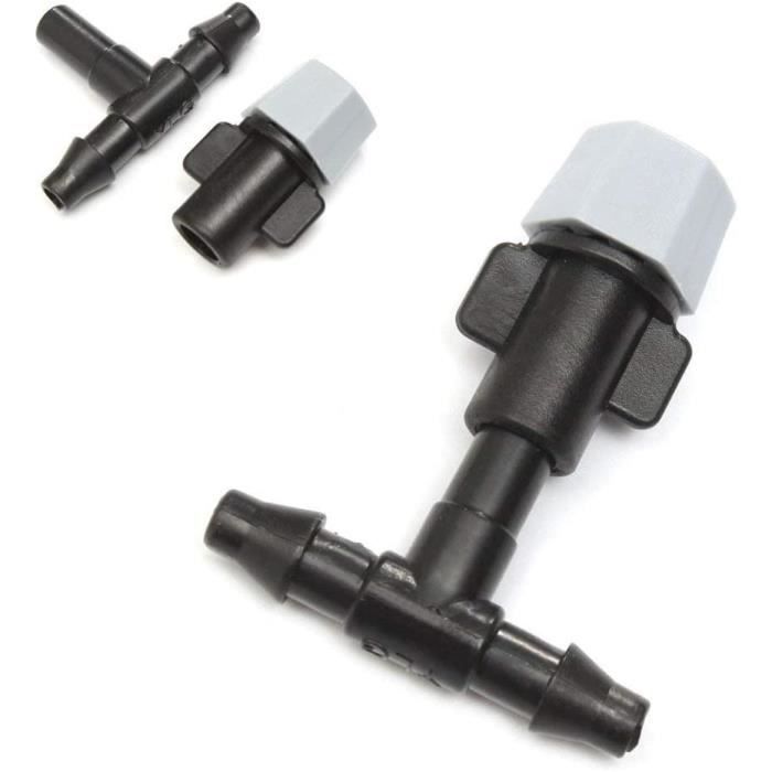 20-m-Mikrobewässerungsset für Garten und Terrasse - Systegrave;Kühlmittel mit Sprühdüse für Garten und fl