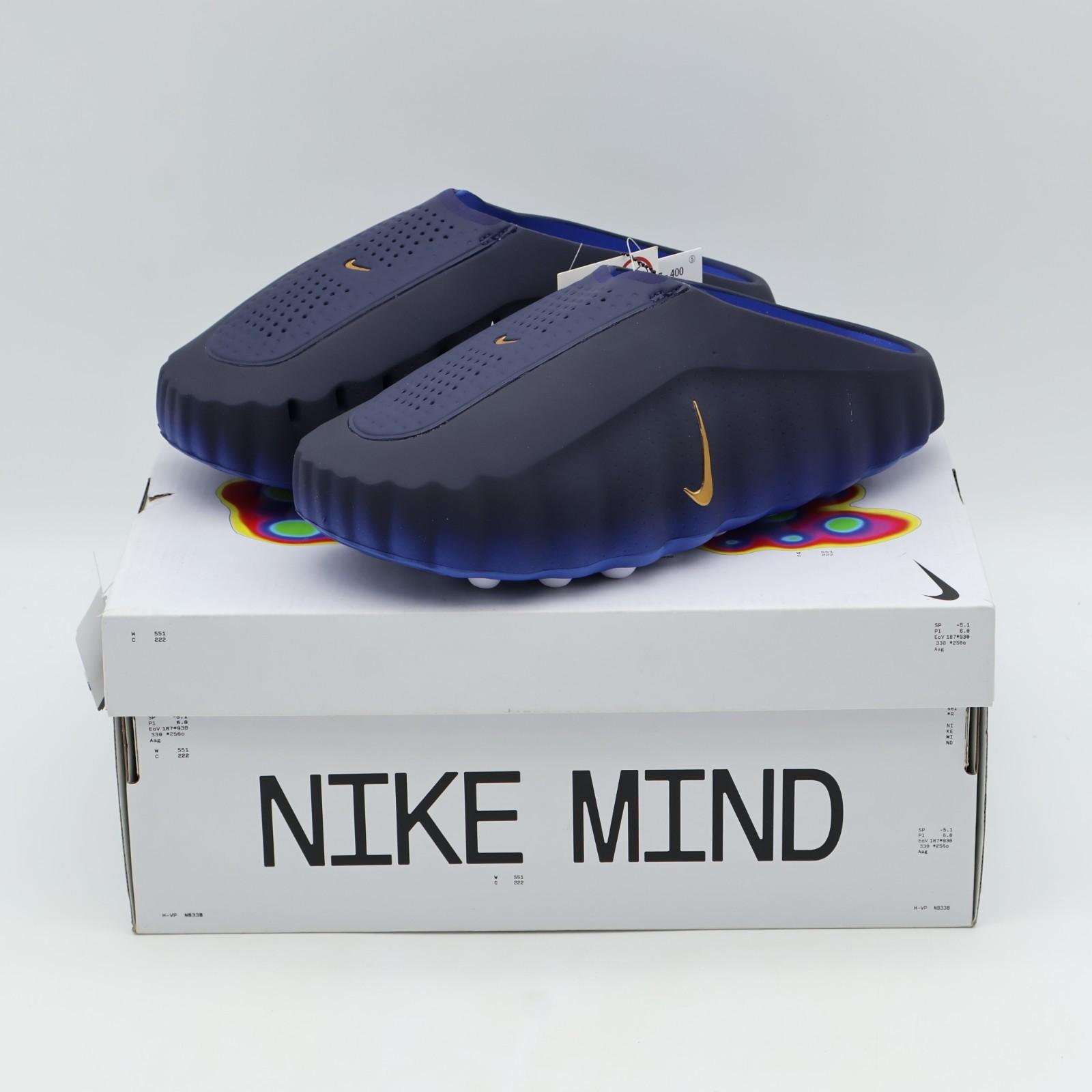 HQ4307-400 Nike Mind 001 Mules Melnots