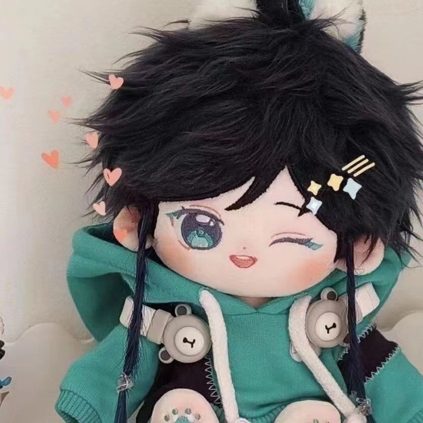 Bambola di Peluche Venti di Genshin Impact da 20 cm Giocattolo Morbido Carino Arconte Anemo Kawaii Peluche da Collezione Regalo di Compleanno Regalo di Capodanno