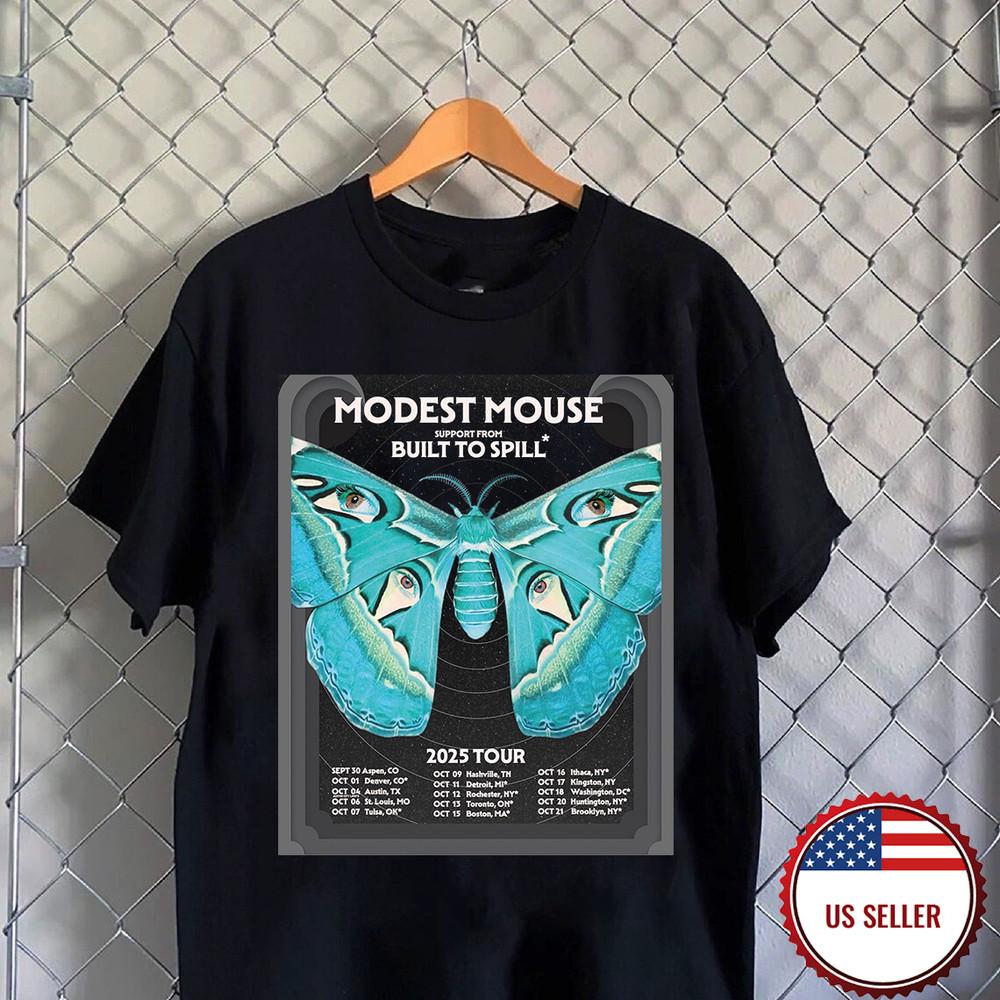 Modest Mouse On Tour Fall 2025  Size S-5XL SS1174 Unisex T-Shirt M