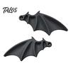 SUV License Plate Decor 1 Pair Bat Wing Decoration, Gothic Black Vehicle Decoration for Front Rear Plates, Car Truck Exterior Accessories Modification