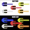 xwbfn6 Car Reflective Decorative Sticker Fender Safety Warning Anti-collision Strips For Honda City Jazz Accord CR-Z VTEC Vezel Insight