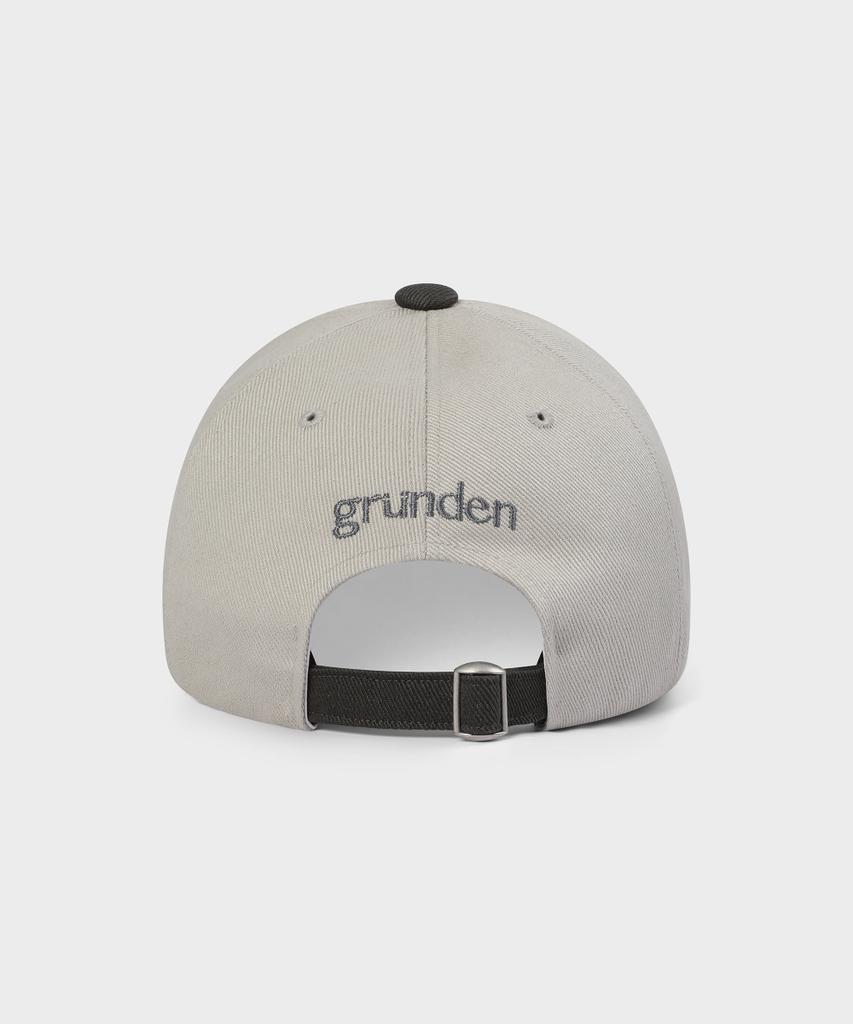 Geulleondeun New Logo 6 Panel Cap (Beige-Grey)