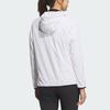 Adidas Wind.Rdy Long Sleeve Jacket Letter Logo Print Golf Sports Hooded Jacket Women Jacket White HY0847
