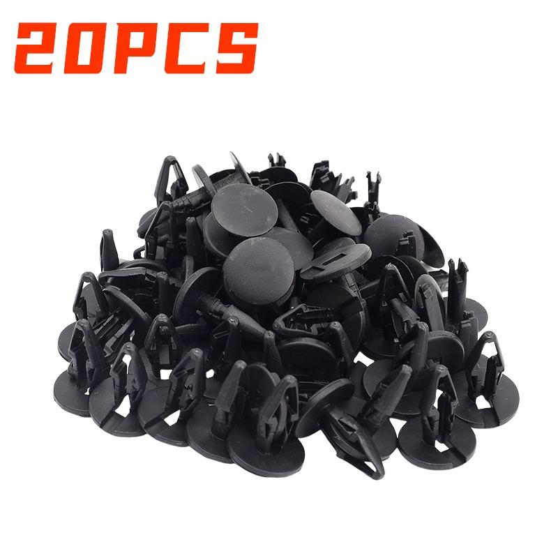 20-100Pcs Car Bumpers Clip Plastic Push Rivet Trim Clips Auto Clips Plastic Rivets for Ford Wheel Arch Linings Mudguard Buckles
