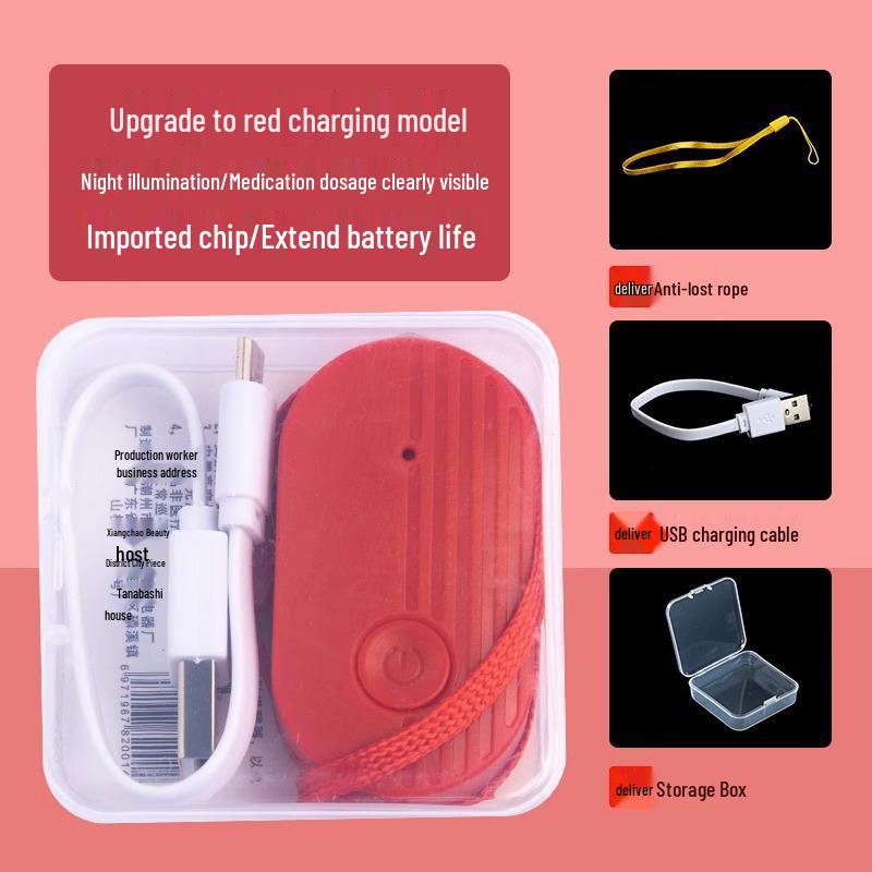 Rechargeable IV Drip Reminder: Infusion Buddy with Low Medication Alert