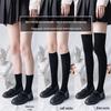 Women's Velvet Calf Slimming Socks - Spring/Summer/Autumn Thin JK Mid-High Over-the-Knee Trendy Style.