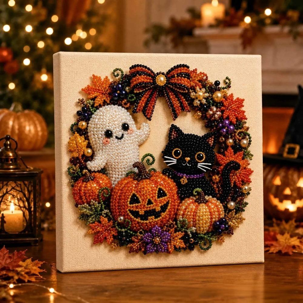Handmade Christmas Painting Art Kit Santa Painting Set Christmas Halloween
