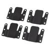 4PCS/8PCS Black Color Bracket Iron Interlocking Connector Sofa  Furniture Assembly
