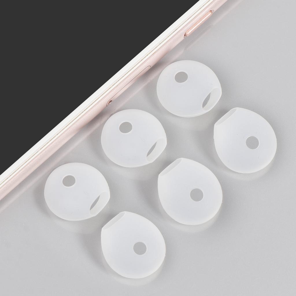 6Pcs Silicone In-Ear Bluetooth-compatible Earphone Case For Huawei AM116 AM115 Covers Ear Caps Pads Bud Earbuds Eartips