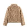 European and American Women's Casual Fur One-Piece Coat