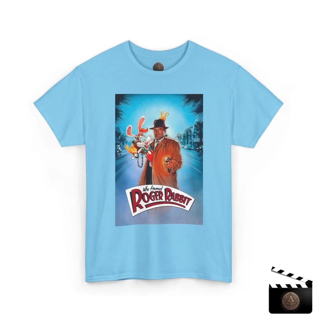 Who Framed Roger Rabbit Movie Poster Retro T shirt