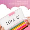 Lilybeauty Pencil Case for Elementary School Girls and Password Pencil Case with Pencil Cute Stationery Boys, Double-Sided Opening, Multifunctional,
