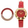Club 25MM Watch with Replacement Bezel Quartz Ruby Red Ruby Red FURLA 899459 R4251109518 Women's [Item]