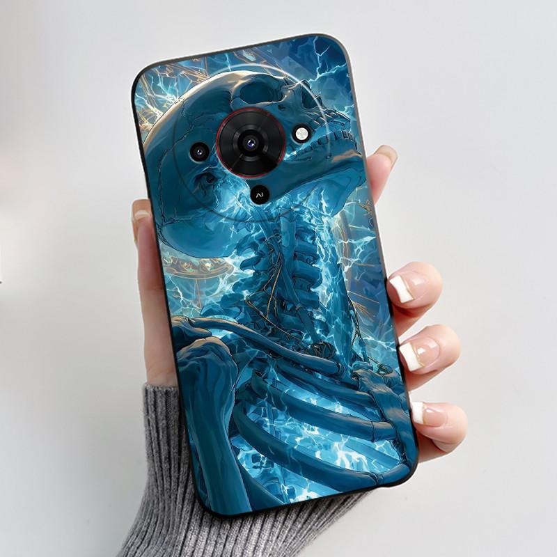 Phone Casing For ZTE Blade A76 5G Z2469N Soft Case Aesthetic Luxury Cute Cool Boys Girls Black Matte Shockproof Back Shell Cover