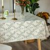 Dining Room  Rectangular Table Cover Cloth Non-Slip Home Table Mat American Tablecloth Waterproof Oil Proof Printed Tablecloth