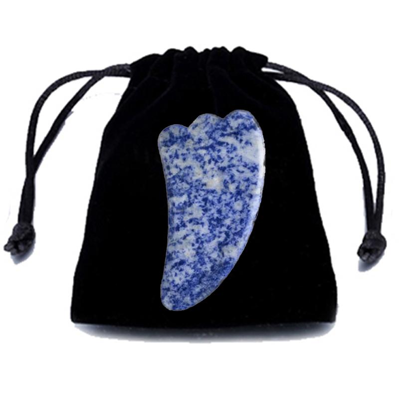 Natural Jade Gua Sha Board Gouache Scraper Face Scraping Lifting Massager Anti Wrinkle Skin Beauty Care Tool