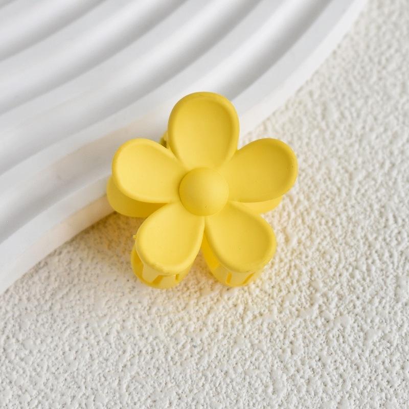 2 Stück Damen Modische Haarspangen Niedliche Mini-Blumenförmige Mattierte Haarspangen Süßer Kopfschmuck für Mädchen Styling-Accessoires