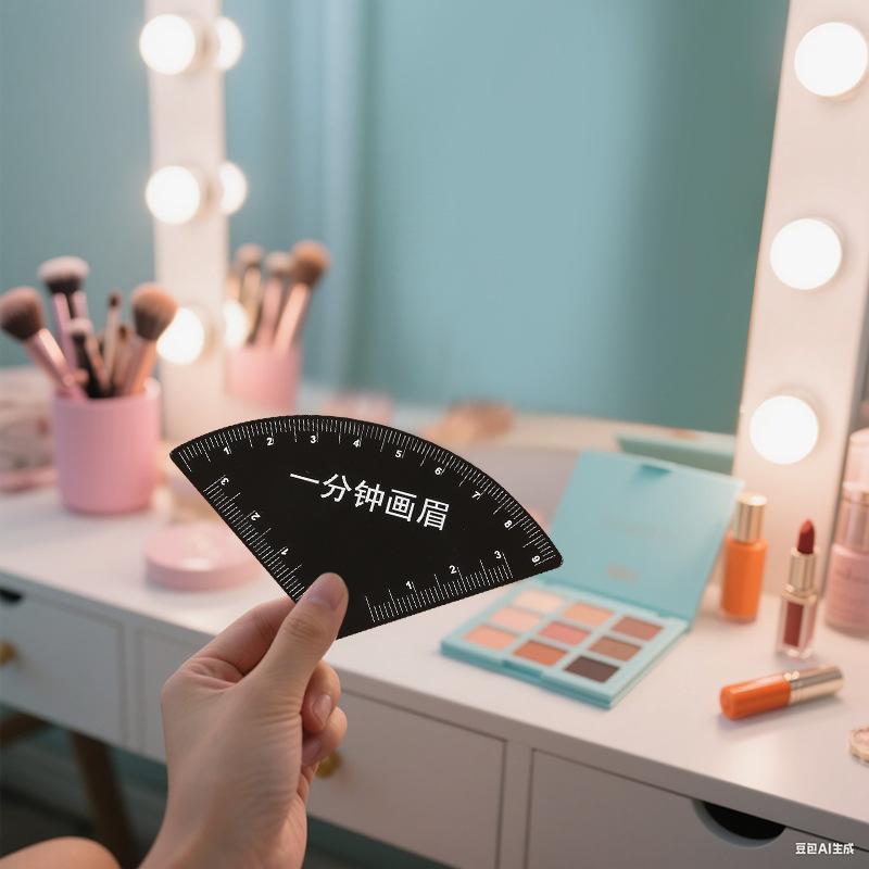 Stainless Steel Fast Drawing Eyebrow Design Ruler Microblading Mapping Tool Shaping Permanent Makeup Drawing Guide Ruler Tattoo