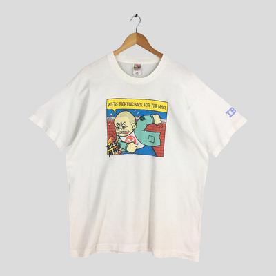 T-shirt Vintage IBM We're Fighting Back For the Mac Taille XL Frank Kozik Œuvre d'art Pop T-shirt Imprimé 96 Macworld Expo Streetwear Punk Tees XL
