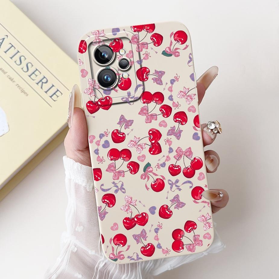 For Realme GT2 Pro Case RMX3301 Cute Fashion Cartoon Cover Shockproof Phone Case For Realme GT 2 Pro RealmeGT2 RMX3310 Soft Bags