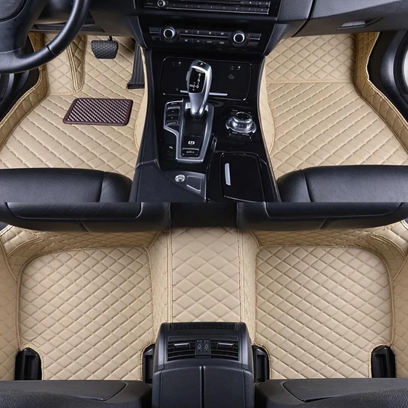 For Jeep Compass 2017 2018 2019 2020 Car Floor Mats Rugs Auto Interior Accessories Carpets Parts Replacement Waterproof Covers