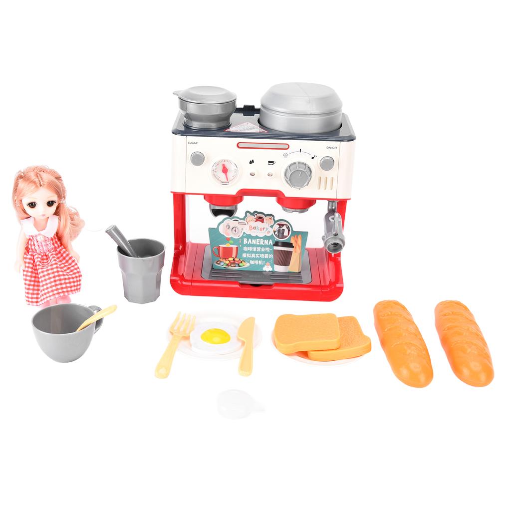 Play House Coffee Machine Toys Simulation Coffee Machine Coffee Sprayer Kids Kitchen Pretend Play