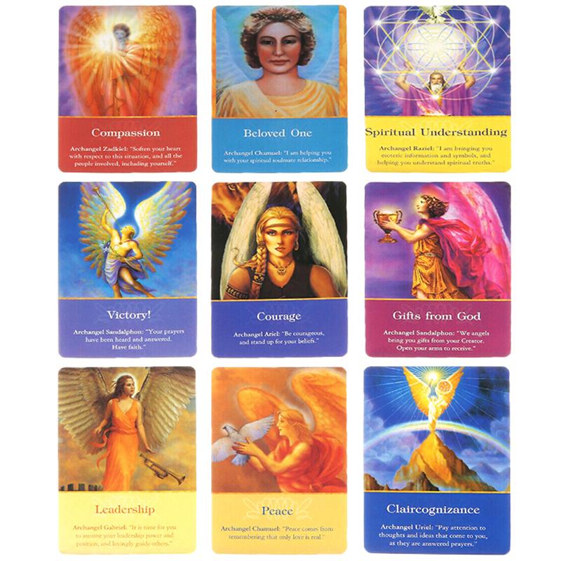 1Box  Magic Archangel Oracle Cards Earth Magic Fate Tarot Deck 45 Cards
