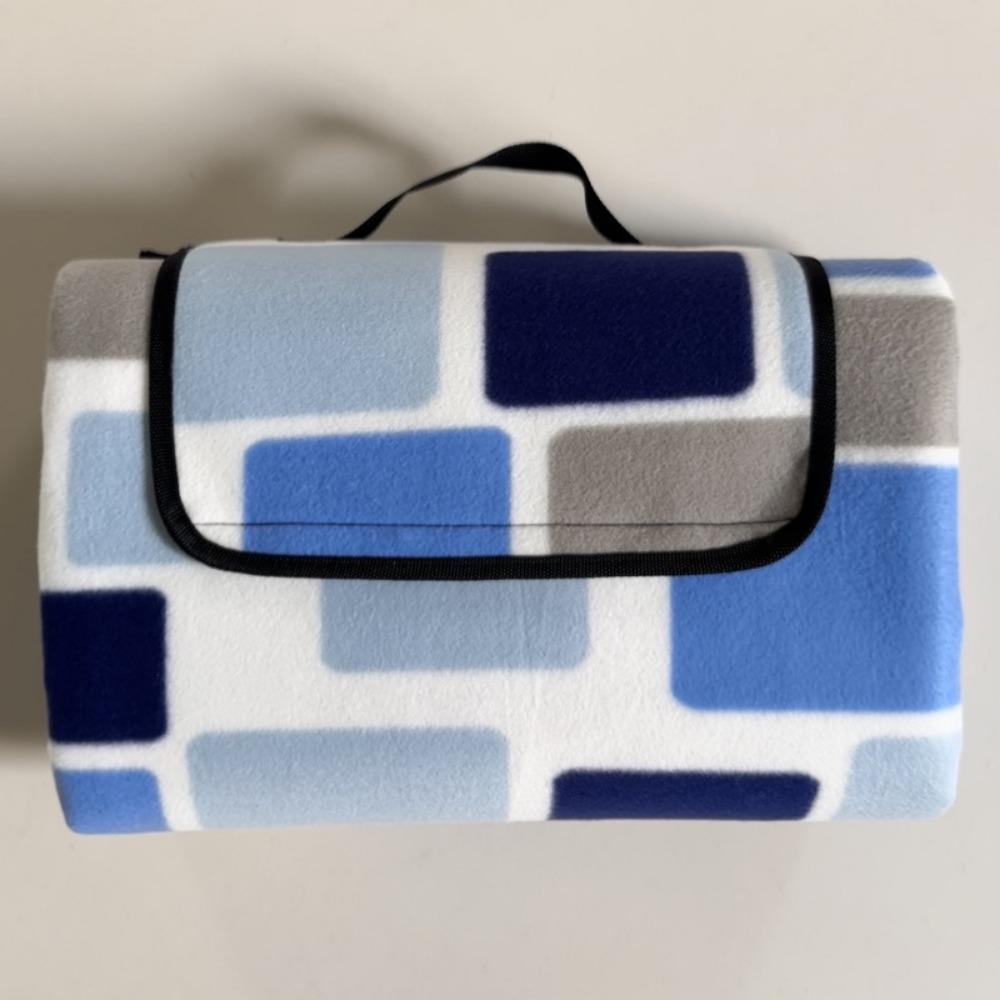 Sammet Tjock Fuktsäker Matta Bärbar Praktisk Matta Mode Ny Utomhus Camping Filt