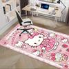 Office Rug Hello Kitty, Cute Anti-Slip Rug, Machine Washable for Living Room, Bedroom, Office, Multiple Sizes, Bedroom Mat, Decorative Mat, Durable Ma