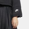 Nike Air Warm Short Sports Stand Collar Cotton Jacket Women Jackets Black CU5841-010