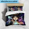 Witchcraft In The Moonlight 3pcs Bedding,Including 1pc Duvet Cover And 2pcs Pillowcases Perfect for Christmas,Ideal for Bedroom, Dormitory