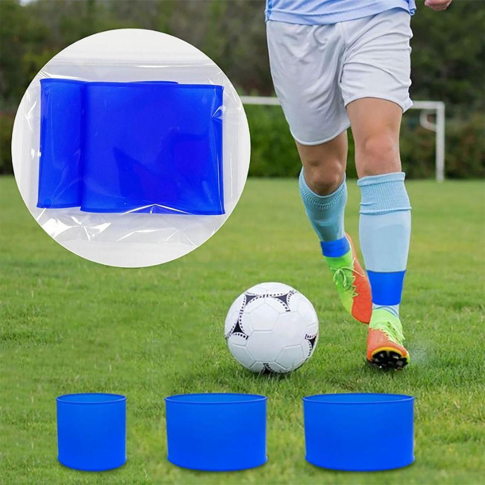 Elastic Fit Sock Holder Straps Non-Slip Sports Leg Sleeves Shin Guard Holders Football Training