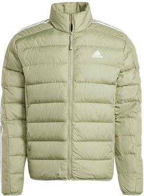 Winter Jacket Essentials 3 Stripes Light Down Jacket (IX8909) Green