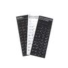 Hebrew Keyboard Alphabet Stickers 1 Set Removable Protective Film for Laptop Button Multi Language Typing Fast Application