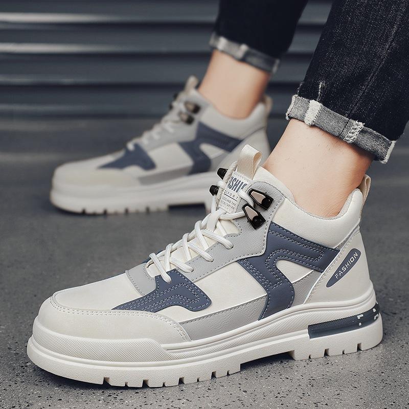 Herbst Outdoor Martin Schuhe Herren High-Top Arbeitsschuhe Herren Neue Herrenschuhe Sport und Freizeit Trendschuhe