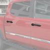 For Toyota Tacoma 2016- Carbon Fiber Side Smart Key Door Handle Covers Trims