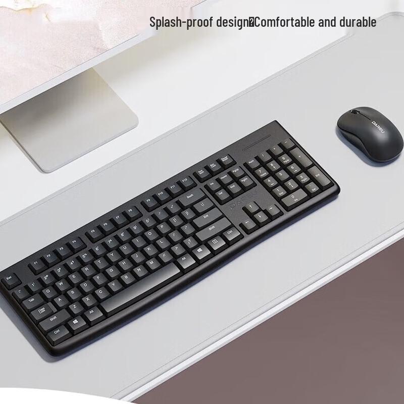 DAREU LK186T Wireless Spill-Resistant Keyboard and Mouse Combo