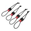 8PCS Reusable Fishing Rod Tie Elastic Rod Wrap Strap Durable Fishing Pole Strap  For Fly Rods