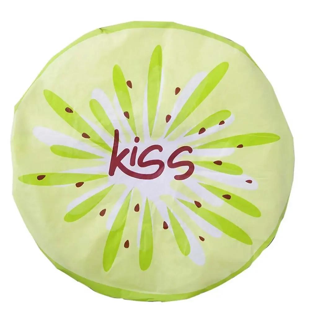 

Милый фруктовый узор водонепроницаемая шапочка для душа мультфильм кружево эластичная банная шапочка для взрослых женщин товары для ванной комнаты